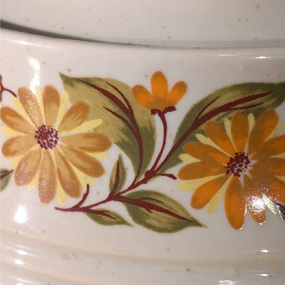 4 Pc 1970s Capri Bake Serve'n Store Stoneware Individual Lidded Casserole Dishes - Picture 5 of 10